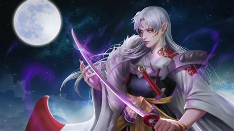 Download Sesshōmaru Inuyasha Anime Inuyasha 4k Ultra Hd Wallpaper By 若木放勋