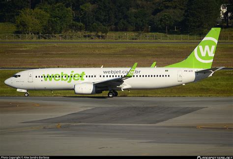 PR GTI Webjet Linhas Aereas Boeing 737 8EH WL Photo By Alex Sandro