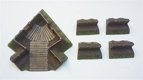 Five Sided Star Fort Adaptor Set 28mm Pauls Modelling Workshop