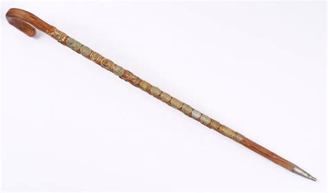 Walking-stick of Czech Jew deported to the Lodz ghetto and murdered