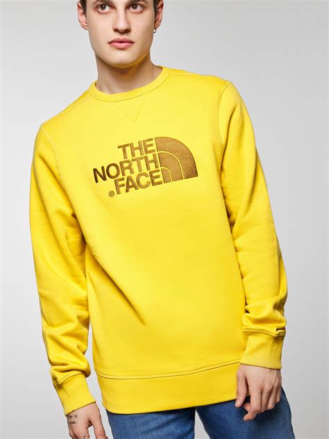 Свитшот The North Face NF0A2ZWRZBJ1 для мужчин, цвет: Жёлтый - купить в ...