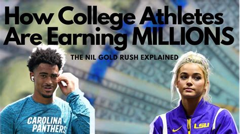 How College Athletes Are Earning Millions The Nil Gold Rush Explained