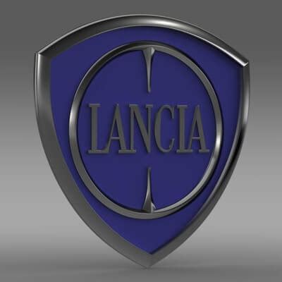 Lancia New Logo - 3D Model by Creative Idea Studio