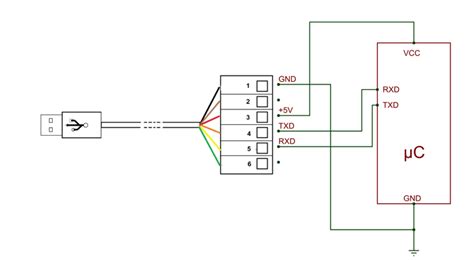 Rs232 To Usb Circuit Diagram