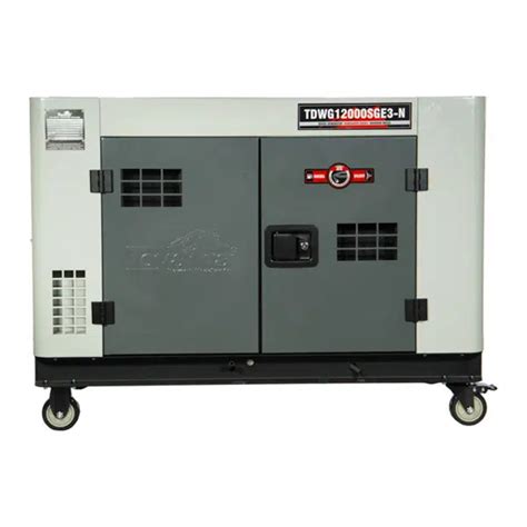 Gerador De Energia Toyama Tdwg12000sge3 N 126 Kva Partida Elétrica