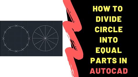 How To Divide Circle In Equal Parts In Autocad Templates Sample