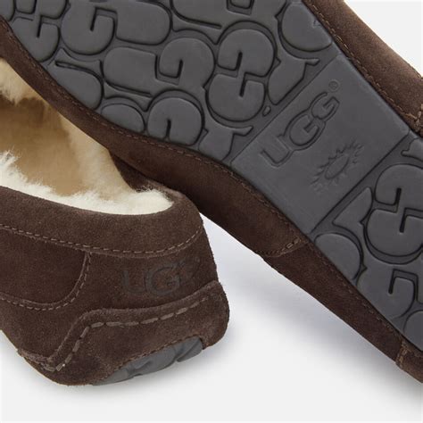 Ugg Mens Ascot Suede Slippers Espresso