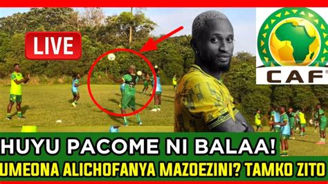 LIVE YANGA JEURI YATANGAZA KUANZA NA MEDEAA KWA MKAPA PACOME AFANYA