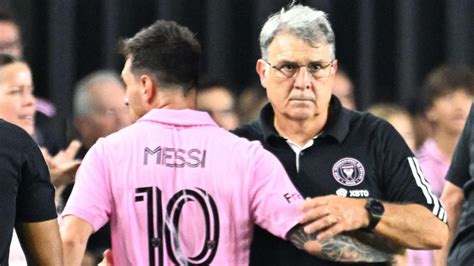 Jugar Lionel Messi En Atlanta Esto Dijo Gerardo Martino Al Respecto