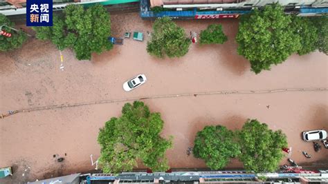 江西石城遭遇强降雨 部分乡镇低洼地区被淹新闻频道央视网