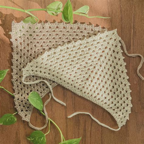 Lovely Crochet Bandana Patterns You Have To Try Marching North