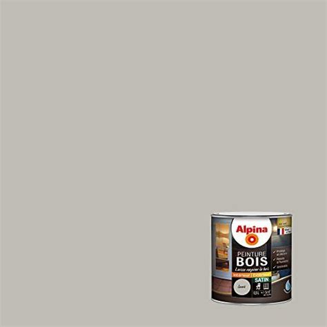 Alpina Peinture Bois Microporeuse Satin Brun Normand L M