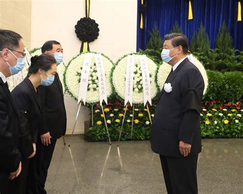 姜春云同志遗体在京火化 习近平李克强栗战书汪洋赵乐际韩正等到八宝山革命公墓送别共产党员网