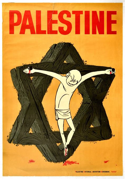 Sold At Auction Propaganda Poster Palestine Liberation Movement Fateh