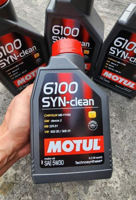 Motul Syn Clean W Engine Oil Lazada Ph