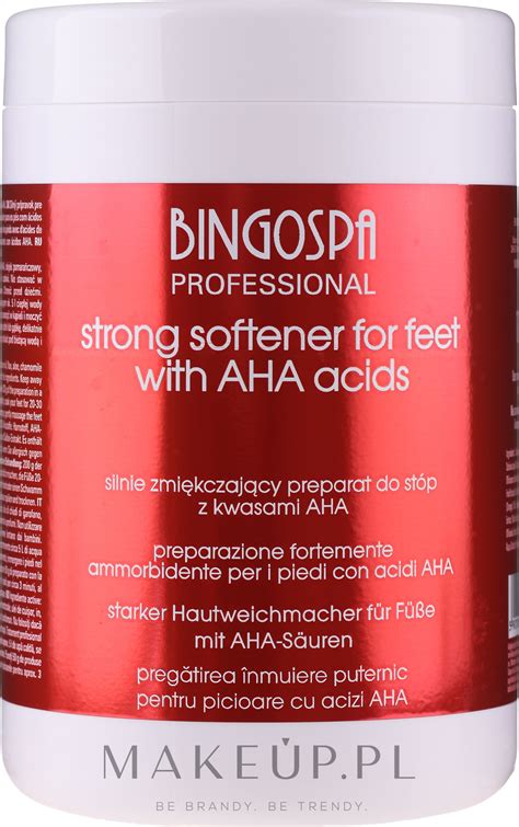 BingoSpa Strong Softener for Feet with AHA Acids Silnie zmiękczający