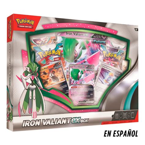 CARTAS DE POKEMON TCG ROARING MOON IRON VALIANT EX BOX SPA XtremePlay