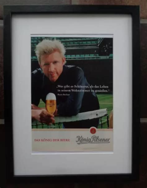 K Nig Pilsener Bier Werbung Bzw Reklame Boris Becker Eur