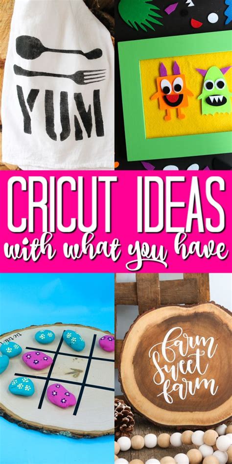 Cricut Crafts Using What You Have Around Your Home Artofit