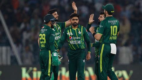 Pak Vs Nz Nd T I Babar Azam Ton Haris Rauf Four For As Host Beat