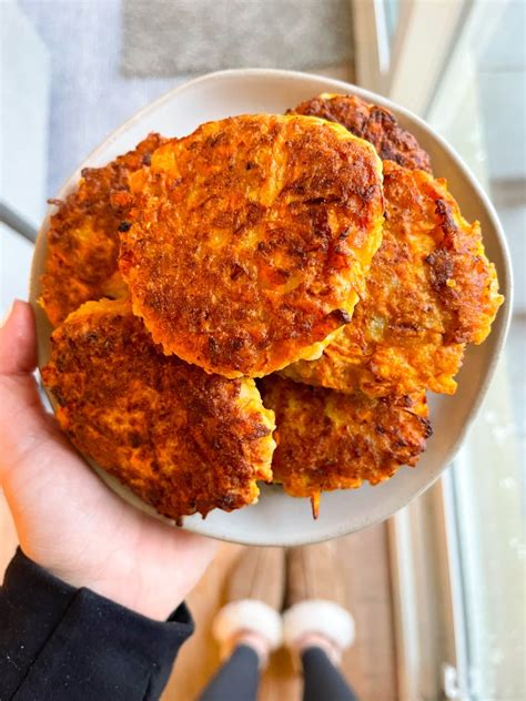 Gluten Free Sweet Potato Latkes - Sari Diskin