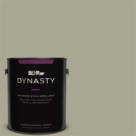 BEHR DYNASTY 1 Gal N350 4 Jungle Camouflage One Coat Hide Eggshell