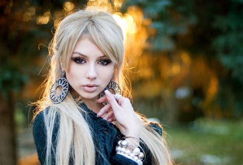 Wallpaper Ekaterina Fetisova Blonde Sexy Girl Model Russian Girl