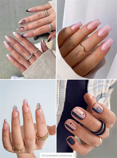 Simple Nail Designs With Lines