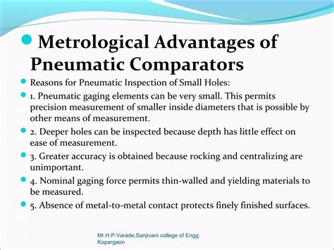 Comparators Mechanical Ppt