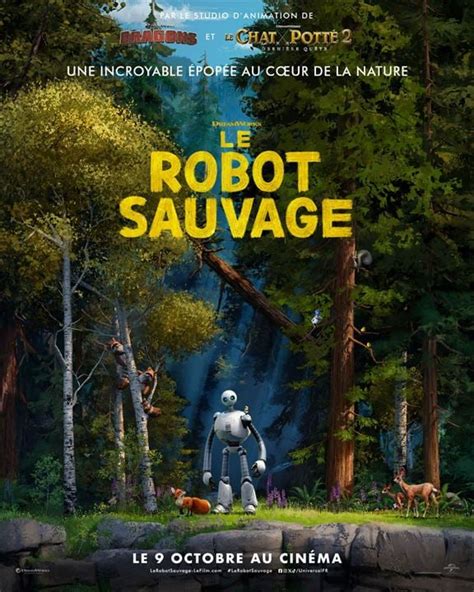 Affiche du film Le Robot Sauvage Photo 33 sur 40 AlloCiné