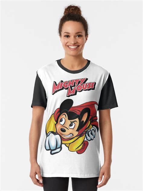 Mighty Mouse T Shirt By Gsunrise Redbubble