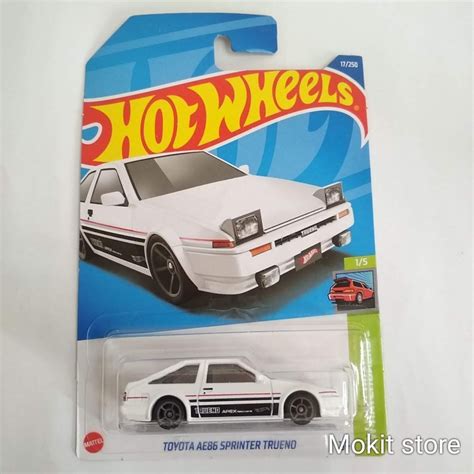 Jual Hotwheels Toyota Ae86 Sprinter Trueno Hot Wheels Mattel Original Shopee Indonesia