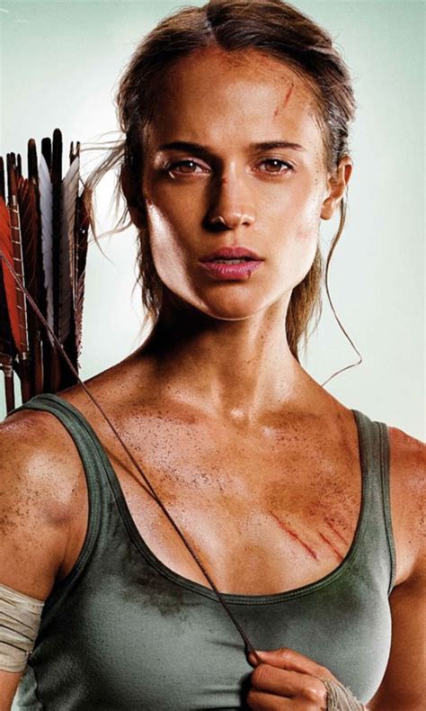 Tomb Raider Movie Alicia Vikander Lara Croft X