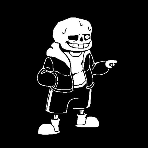 Pixilart Undertale Sans By Cloudpng