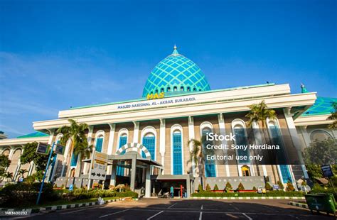 Alakbar National Mosque Surabaya The Biggest Mosque In Surabaya East Java Province The Place For ...