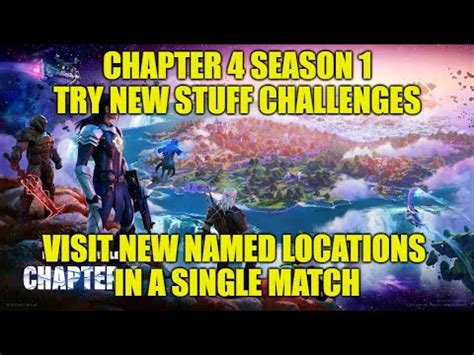 How To Visit New Named Locations In A Single Match In Fortnite Chapter