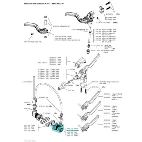 Magura Brake Cylinder Hs Silver X