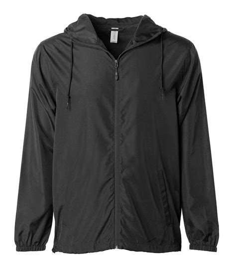 Lightweight Windbreaker Jacket | Solid Colors - Independent Trading Company