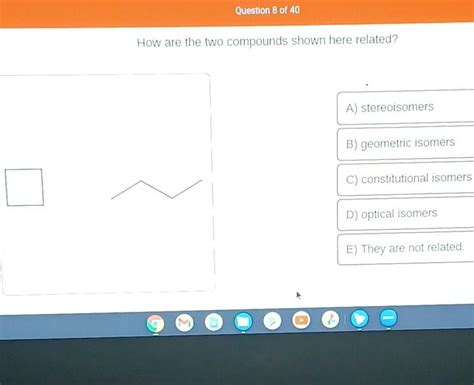 Solved How Are The Two Compounds Shown Here Related Chegg