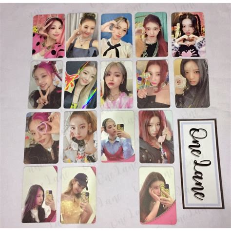 Itzy Crazy In Love Photocards Mmt My Music Taste Withdrama Pob Yeji Lia Ryujin Chaeryeong Yuna