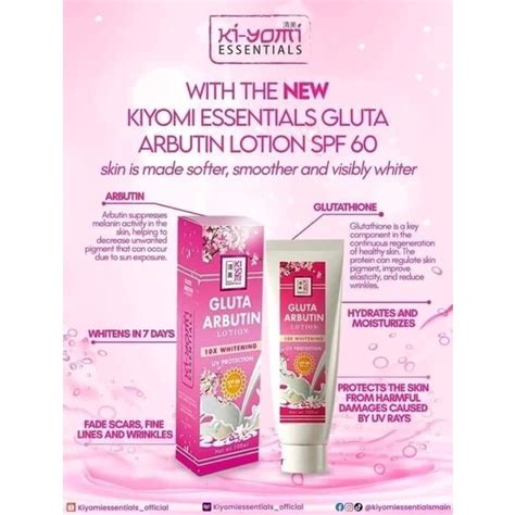 Gluta Arbutin Lotion Spf X Whitening Shopee Philippines