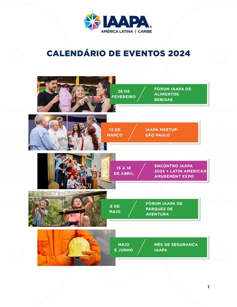 Calendário de Eventos 2024 by IAAPALAC Issuu