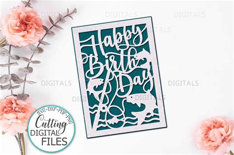 Cricut Happy Birthday Card SVG