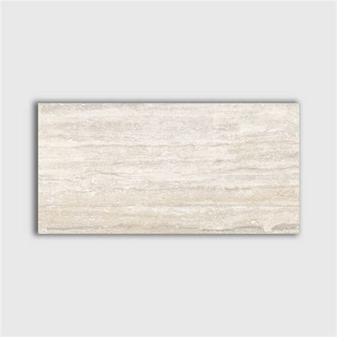 Bianco Al Contro Matte Travertine Look Porcelain Tile 12x24x2564