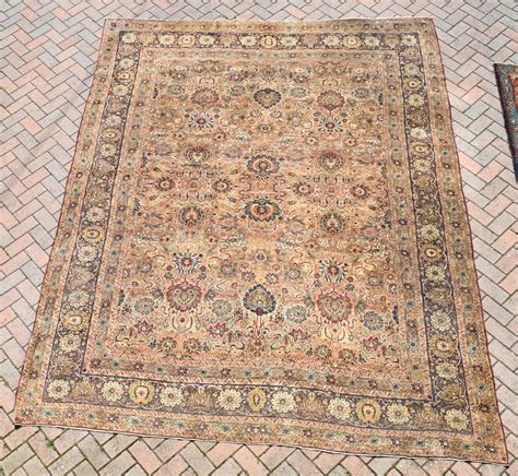 A Very Fine Antique Persian Kirman Carpet From The Coveted Workshop Of