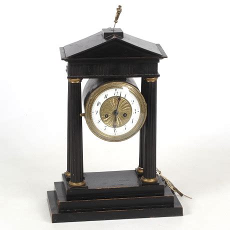 Table Pendulum Empire Style Century Clocks Watches