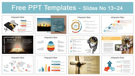 Holy Week Easter Powerpoint Templates For Free