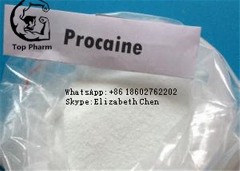 Procaine Cas 59 46 1 Local Anesthetic Drugs White Powder Vasocstrictor