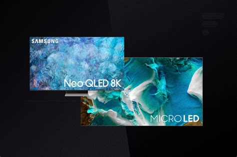 MicroLED Mini LED Neo QLED Samsung Lance Son Offensive Contre LOLED