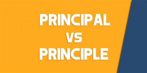 Principal Vs Principle How To Use Each Correctly Queens Ny